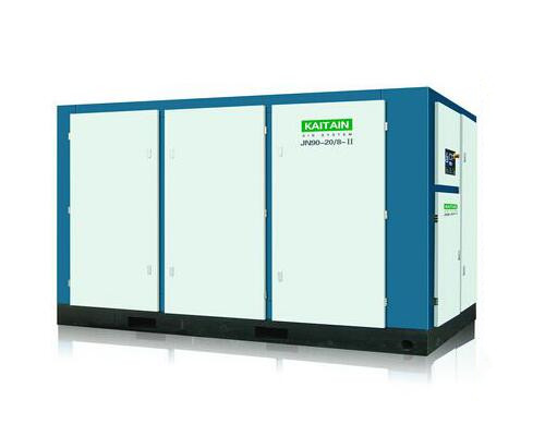 開山(shan)兩級壓縮(suo)螺杆空氣(qi)壓縮機