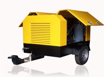 移(yi)動螺杆空(kong)壓機